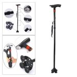 Sklopivi štap za sigurno hodanje sa LED lampom 77