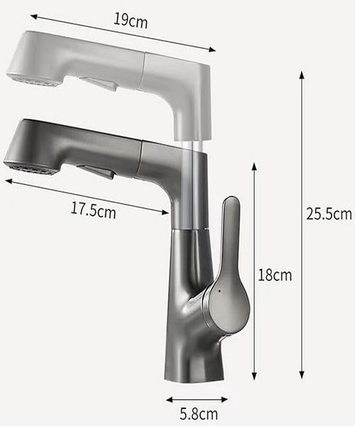 Slavina Za Kupatilo Sa Dva Režima Rada 44