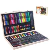 Drveni kofer set od 180 bojica m