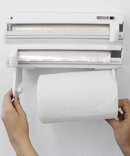 Višenameski Kuhinjski Držač 3 u 1 Papir i Dve Folije 8