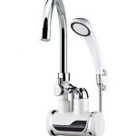 Baterija slavina zidna digitalna sa tusem