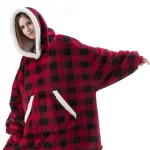 Duks cebe karirano bordo m 2