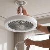 Plafonski Ventilator 2u1 LED Sijalica Ventilator 11