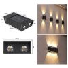 Solarne lampe za zid dvostrane dvorisne LED svetiljke 55