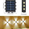 Solarne LED lampe za ogradu zidove i fasade 33