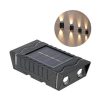 Solarne lampe za zid dvostrane zidne LED lampe sa solarnim panelom 77