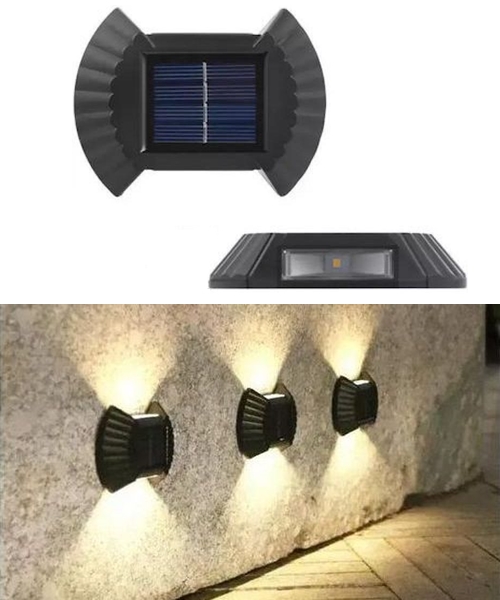 Solarne LED đkoljka lampe za fasadu i ograde