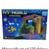 Minecraft kocke za decu magnetni blokovi set od 120 delova 00092