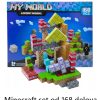 Minecraft Kocke Magnetne Kockice Za Decu set od 168 delova 0003