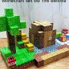 Minecraft Kocke Magnetne Kockice Za Decu set od 198 delova sa 6 fogurica 0006