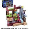 Minecraft Kocke Magnetne Kockice Za Decu set od 220 delova 0008