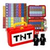 Minecraft Kocke Magnetne Kockice Za Decu sa TNT koferom 0002